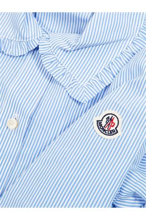 Viscose dress with ruffle collar MONCLER KIDS | L19542G00005599G1F70